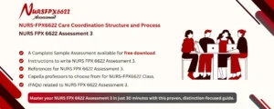 NURS FPX 6622 Assessment 3